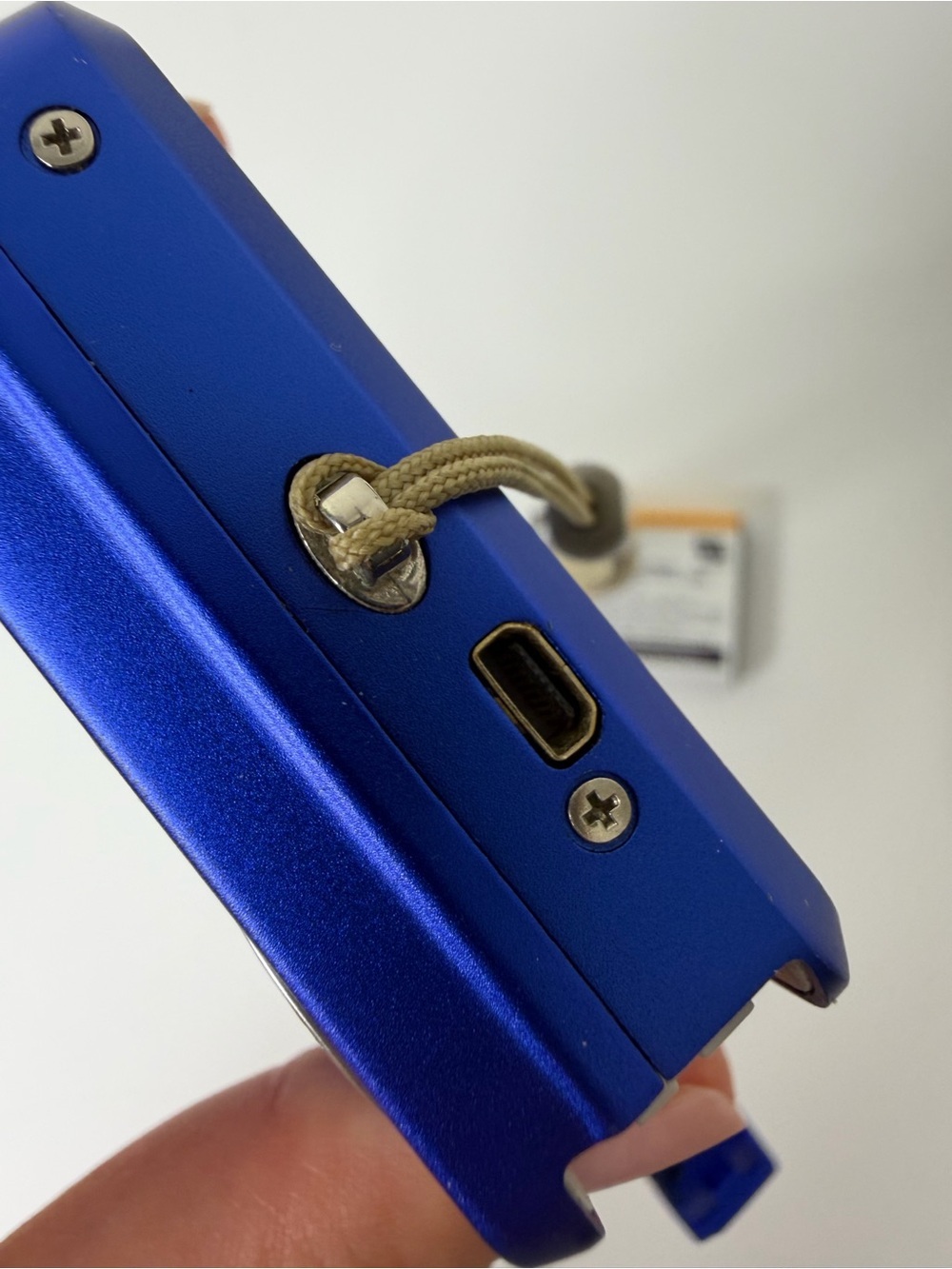 Fujifilm FinePix J12 Royal Blue Y2K 8.2MP Digital Camera W/ NEW Battery - Picture 6 of 13